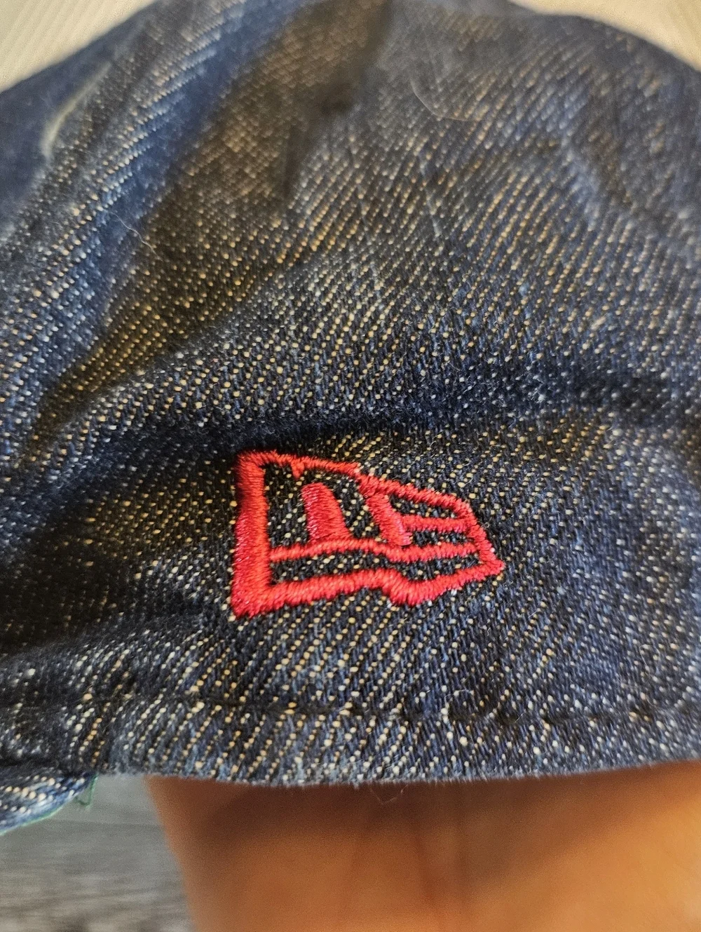 New Era Hardwood Classics NBA Miami Heat Youth Snap Back Cap Denim Embroidered
